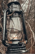 5 Wise Black Oil Lantern