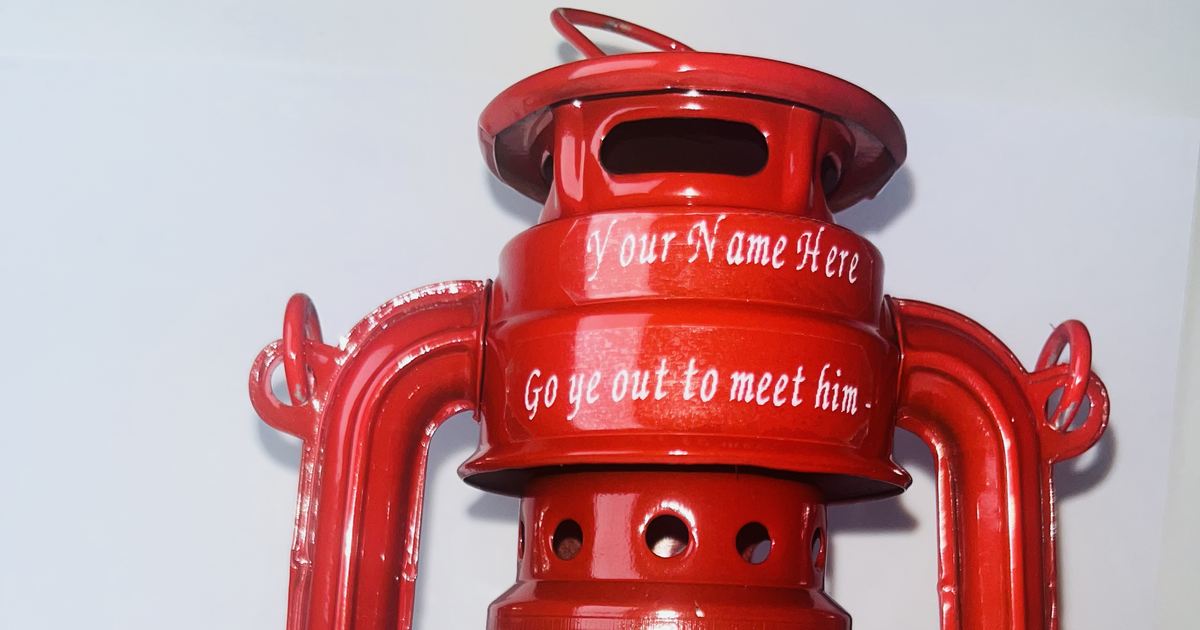 Midnight Red Oil Lantern - Limited Edition